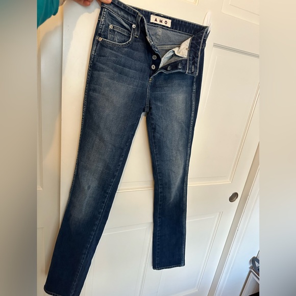 Skinny “darlin sweetheart” jeans from Amo. Size 26 with long legs. Luxury jeans - Picture 3 of 6